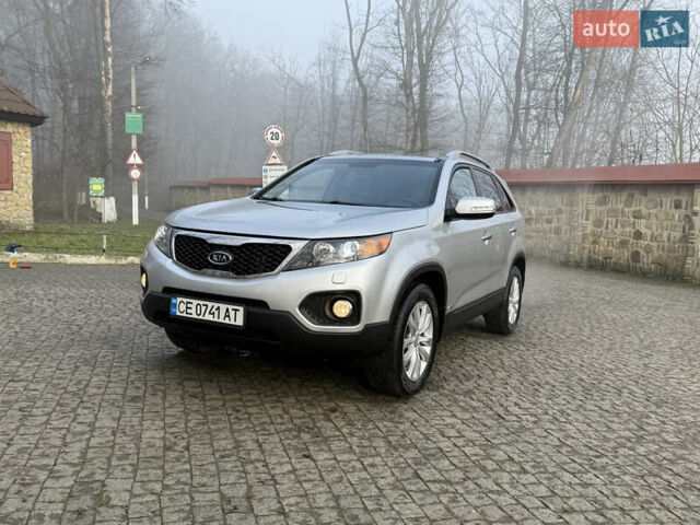 Серый Киа Соренто, объемом двигателя 2.2 л и пробегом 225 тыс. км за 12950 $, фото 4 на Automoto.ua