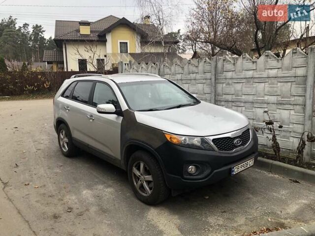 Серый Киа Соренто, объемом двигателя 2.36 л и пробегом 190 тыс. км за 8900 $, фото 2 на Automoto.ua