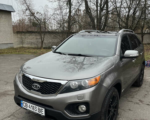 Серый Киа Соренто, объемом двигателя 2.2 л и пробегом 193 тыс. км за 12850 $, фото 10 на Automoto.ua