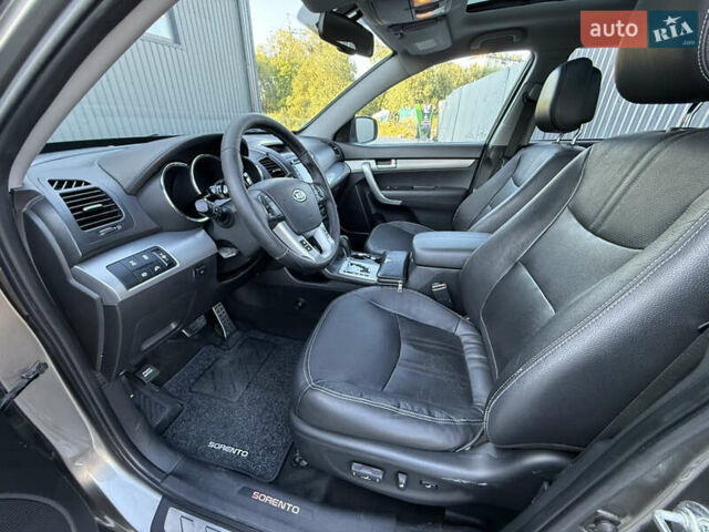 Серый Киа Соренто, объемом двигателя 2.4 л и пробегом 188 тыс. км за 11500 $, фото 20 на Automoto.ua