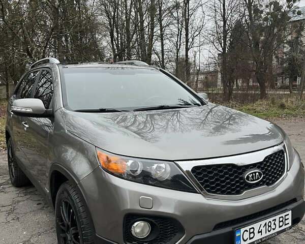 Серый Киа Соренто, объемом двигателя 2.2 л и пробегом 193 тыс. км за 12850 $, фото 1 на Automoto.ua