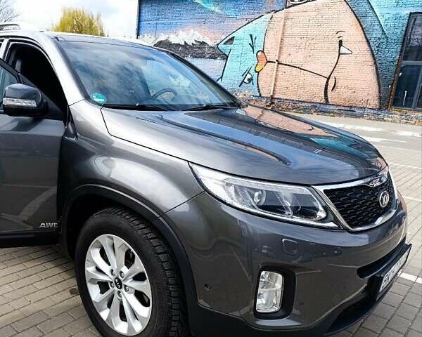 Серый Киа Соренто, объемом двигателя 2.2 л и пробегом 201 тыс. км за 16300 $, фото 5 на Automoto.ua