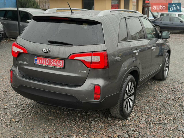 Серый Киа Соренто, объемом двигателя 2.2 л и пробегом 143 тыс. км за 17400 $, фото 9 на Automoto.ua