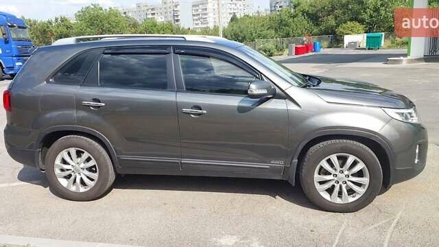 Серый Киа Соренто, объемом двигателя 2.2 л и пробегом 187 тыс. км за 18500 $, фото 1 на Automoto.ua