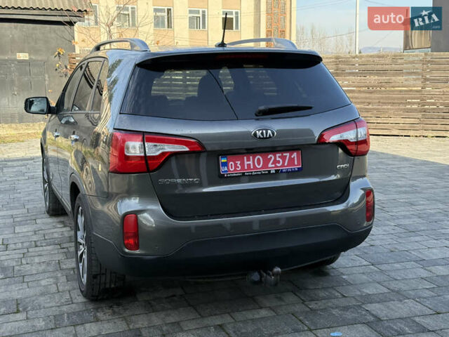 Серый Киа Соренто, объемом двигателя 2.2 л и пробегом 265 тыс. км за 15800 $, фото 18 на Automoto.ua