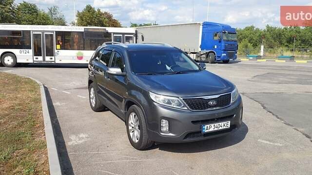 Серый Киа Соренто, объемом двигателя 2.2 л и пробегом 187 тыс. км за 18500 $, фото 3 на Automoto.ua