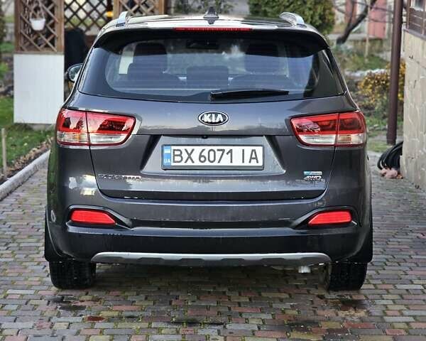 Серый Киа Соренто, объемом двигателя 2 л и пробегом 191 тыс. км за 19500 $, фото 14 на Automoto.ua