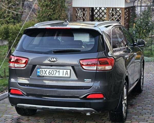 Серый Киа Соренто, объемом двигателя 2 л и пробегом 191 тыс. км за 19500 $, фото 16 на Automoto.ua