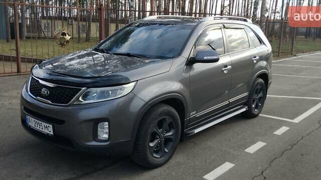 Серый Киа Соренто, объемом двигателя 2.2 л и пробегом 249 тыс. км за 15400 $, фото 15 на Automoto.ua