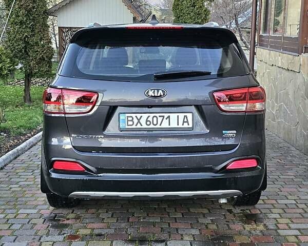 Серый Киа Соренто, объемом двигателя 2 л и пробегом 191 тыс. км за 19500 $, фото 19 на Automoto.ua