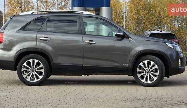 Серый Киа Соренто, объемом двигателя 2.2 л и пробегом 154 тыс. км за 17300 $, фото 40 на Automoto.ua