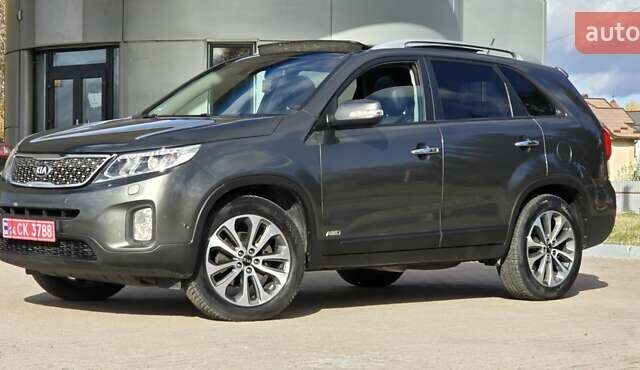 Киа Соренто 2014 в Стрые на Automoto.ua Серый Киа Соренто, объемом двигателя 2.2 л и пробегом 154 тыс. км за 17750 $, фото 3 на Automoto.ua