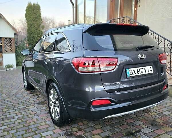 Серый Киа Соренто, объемом двигателя 2 л и пробегом 191 тыс. км за 19500 $, фото 12 на Automoto.ua