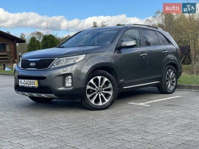 Киа Соренто 2014 в Стрые на Automoto.ua Серый Киа Соренто, объемом двигателя 2.2 л и пробегом 240 тыс. км за 17750 $, фото 14 на Automoto.ua
