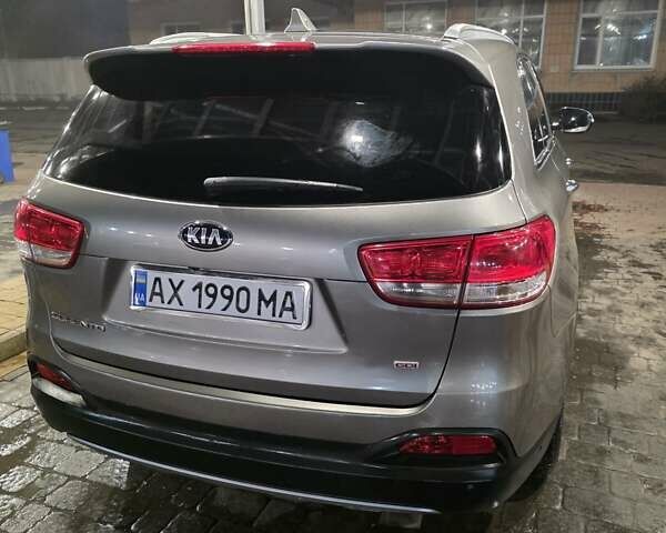 Серый Киа Соренто, объемом двигателя 2.4 л и пробегом 262 тыс. км за 13250 $, фото 14 на Automoto.ua