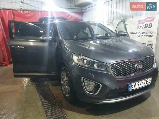Серый Киа Соренто, объемом двигателя 2.2 л и пробегом 202 тыс. км за 24500 $, фото 2 на Automoto.ua