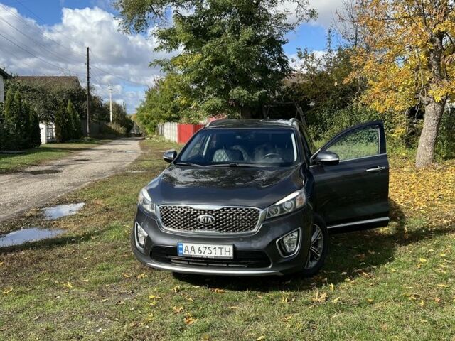 Киа Соренто 2015 в Обухове на Automoto.ua Серый Киа Соренто, объемом двигателя 2.2 л и пробегом 134 тыс. км за 25500 $, фото 5 на Automoto.ua