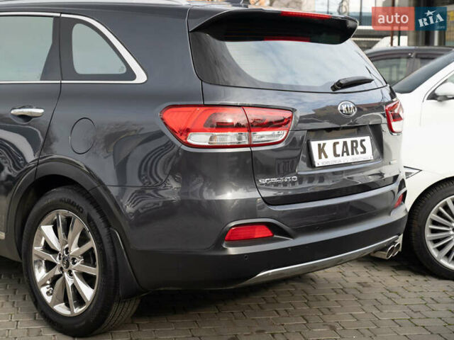 Серый Киа Соренто, объемом двигателя 2 л и пробегом 133 тыс. км за 20700 $, фото 3 на Automoto.ua