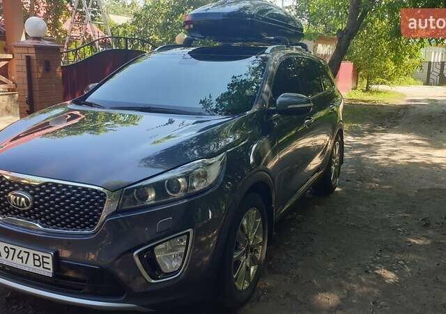 Серый Киа Соренто, объемом двигателя 2.2 л и пробегом 202 тыс. км за 24500 $, фото 1 на Automoto.ua