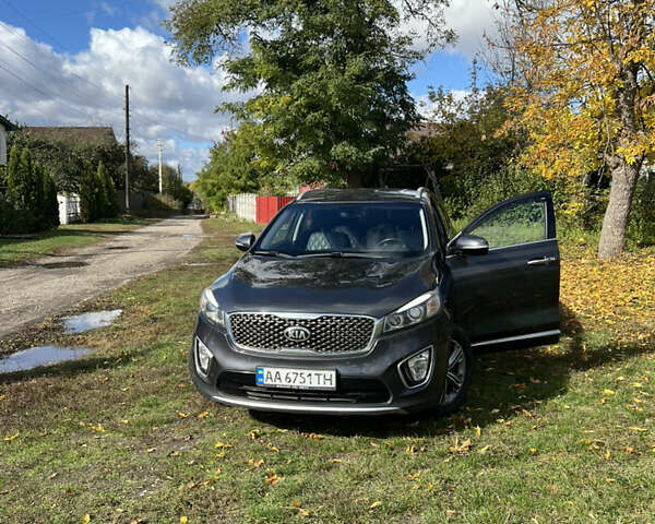 Киа Соренто 2015 в Кагарлыке на Automoto.ua Серый Киа Соренто, объемом двигателя 2.2 л и пробегом 134 тыс. км за 25500 $, фото 1 на Automoto.ua