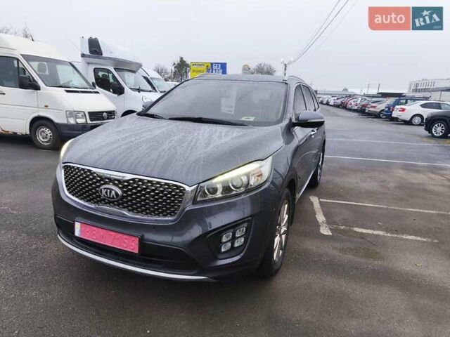 Серый Киа Соренто, объемом двигателя 2.2 л и пробегом 237 тыс. км за 21700 $, фото 1 на Automoto.ua