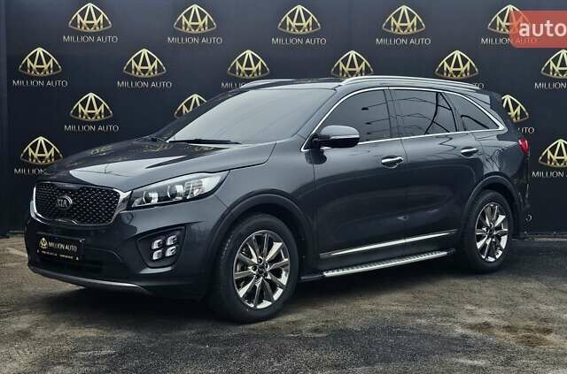 Серый Киа Соренто, объемом двигателя 2.2 л и пробегом 135 тыс. км за 21700 $, фото 2 на Automoto.ua