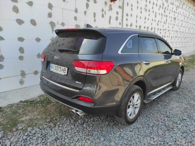 Серый Киа Соренто, объемом двигателя 2.2 л и пробегом 220 тыс. км за 21000 $, фото 3 на Automoto.ua