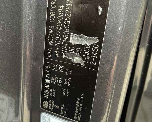 Серый Киа Соренто, объемом двигателя 2.2 л и пробегом 253 тыс. км за 18999 $, фото 6 на Automoto.ua