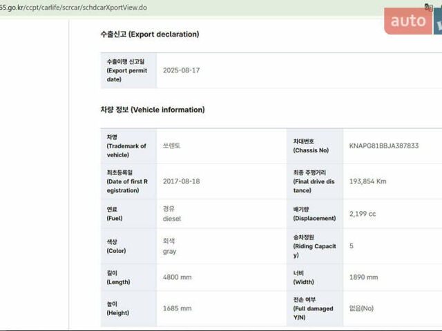 Серый Киа Соренто, объемом двигателя 2.2 л и пробегом 193 тыс. км за 21900 $, фото 78 на Automoto.ua
