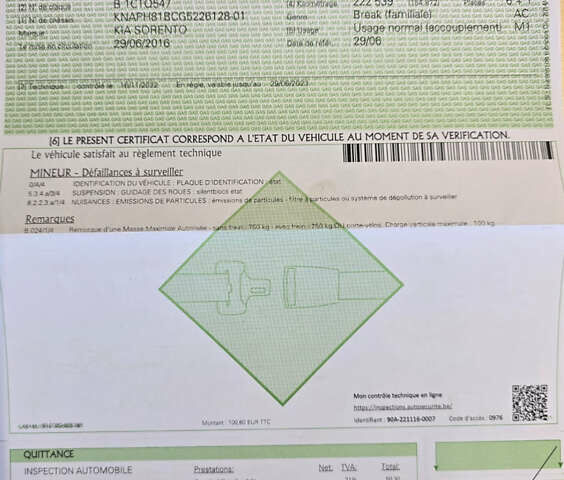 Серый Киа Соренто, объемом двигателя 2.2 л и пробегом 253 тыс. км за 19950 $, фото 15 на Automoto.ua