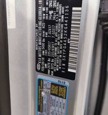 Сірий Кіа Соренто, об'ємом двигуна 3.34 л та пробігом 120 тис. км за 17800 $, фото 41 на Automoto.ua