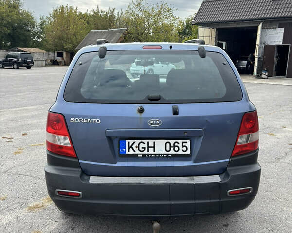 Синий Киа Соренто, объемом двигателя 2.5 л и пробегом 300 тыс. км за 4200 $, фото 3 на Automoto.ua