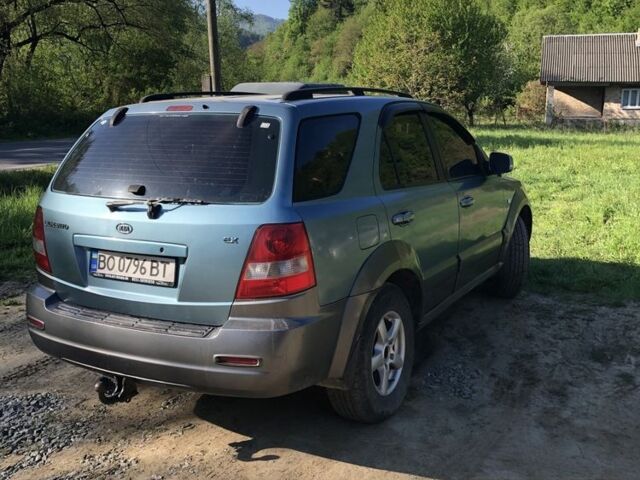 Синий Киа Соренто, объемом двигателя 2.5 л и пробегом 288 тыс. км за 5750 $, фото 3 на Automoto.ua