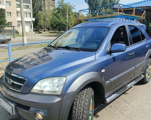 Синий Киа Соренто, объемом двигателя 2.5 л и пробегом 385 тыс. км за 8400 $, фото 3 на Automoto.ua