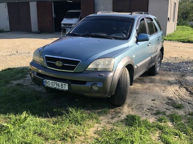 Синий Киа Соренто, объемом двигателя 2.5 л и пробегом 288 тыс. км за 5750 $, фото 4 на Automoto.ua