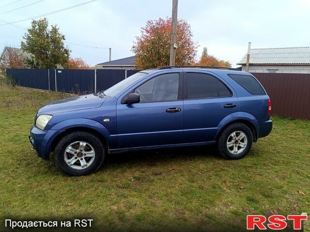 Киа Соренто 2004 в Ромнах на Automoto.ua Синий Киа Соренто, объемом двигателя 2.5 л и пробегом 323 тыс. км за 3900 $, фото 1 на Automoto.ua