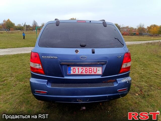Киа Соренто 2004 в Ромнах на Automoto.ua Синий Киа Соренто, объемом двигателя 2.5 л и пробегом 323 тыс. км за 3900 $, фото 3 на Automoto.ua