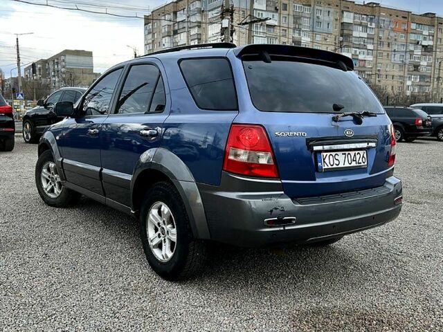 Синий Киа Соренто, объемом двигателя 25 л и пробегом 258 тыс. км за 5200 $, фото 4 на Automoto.ua