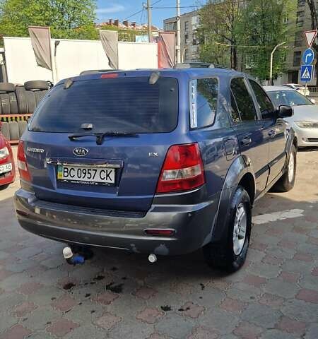 Синий Киа Соренто, объемом двигателя 2.4 л и пробегом 267 тыс. км за 6500 $, фото 8 на Automoto.ua