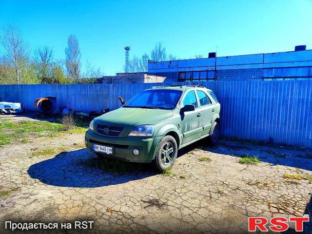 Синий Киа Соренто, объемом двигателя 2.5 л и пробегом 180 тыс. км за 4000 $, фото 4 на Automoto.ua