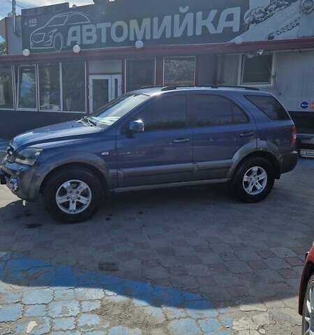 Синий Киа Соренто, объемом двигателя 2.4 л и пробегом 267 тыс. км за 6500 $, фото 12 на Automoto.ua