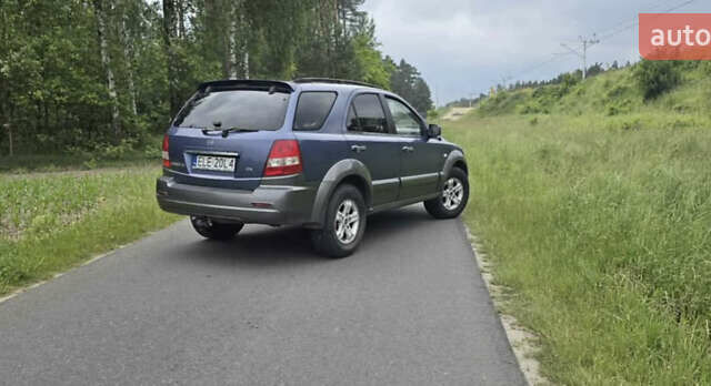 Синий Киа Соренто, объемом двигателя 2.5 л и пробегом 177 тыс. км за 3850 $, фото 1 на Automoto.ua