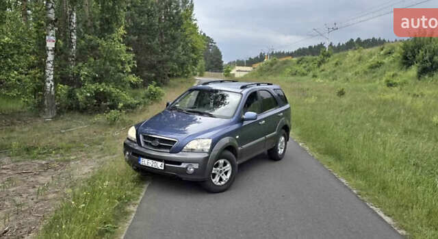 Синий Киа Соренто, объемом двигателя 2.5 л и пробегом 177 тыс. км за 3850 $, фото 5 на Automoto.ua