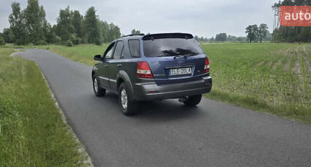 Синий Киа Соренто, объемом двигателя 2.5 л и пробегом 177 тыс. км за 3850 $, фото 6 на Automoto.ua