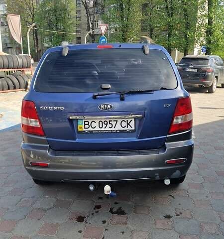 Синий Киа Соренто, объемом двигателя 2.4 л и пробегом 267 тыс. км за 6500 $, фото 9 на Automoto.ua