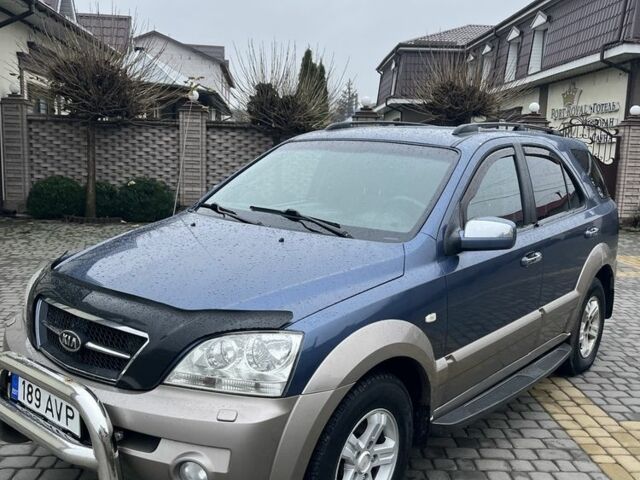 Синий Киа Соренто, объемом двигателя 2.5 л и пробегом 220 тыс. км за 4800 $, фото 1 на Automoto.ua