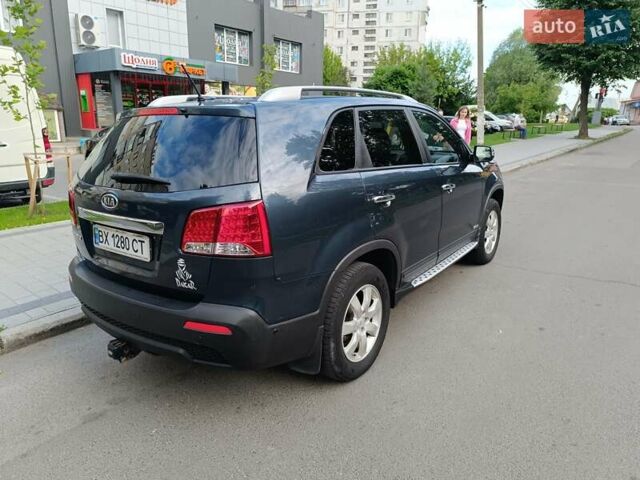 Синий Киа Соренто, объемом двигателя 2.36 л и пробегом 180 тыс. км за 13300 $, фото 14 на Automoto.ua