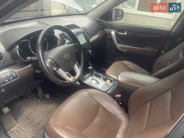 Синий Киа Соренто, объемом двигателя 2.4 л и пробегом 162 тыс. км за 12500 $, фото 3 на Automoto.ua