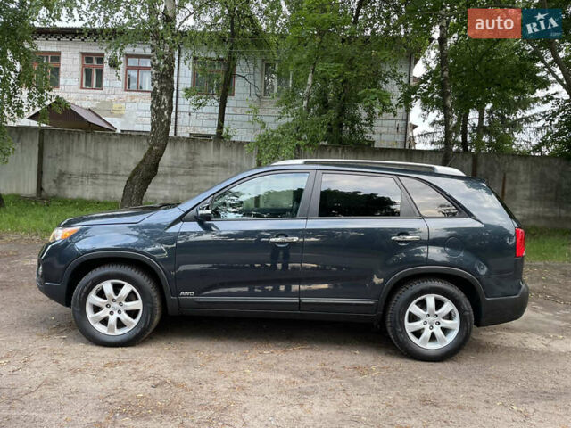 Синий Киа Соренто, объемом двигателя 2.36 л и пробегом 190 тыс. км за 9950 $, фото 6 на Automoto.ua