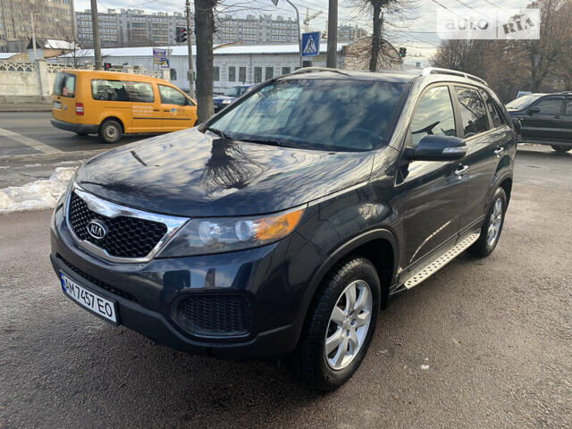 Синий Киа Соренто, объемом двигателя 2.4 л и пробегом 230 тыс. км за 11999 $, фото 2 на Automoto.ua